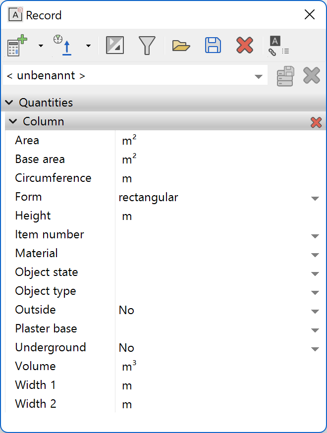 free-objects-properties-table
