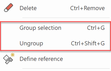 grouping-selection