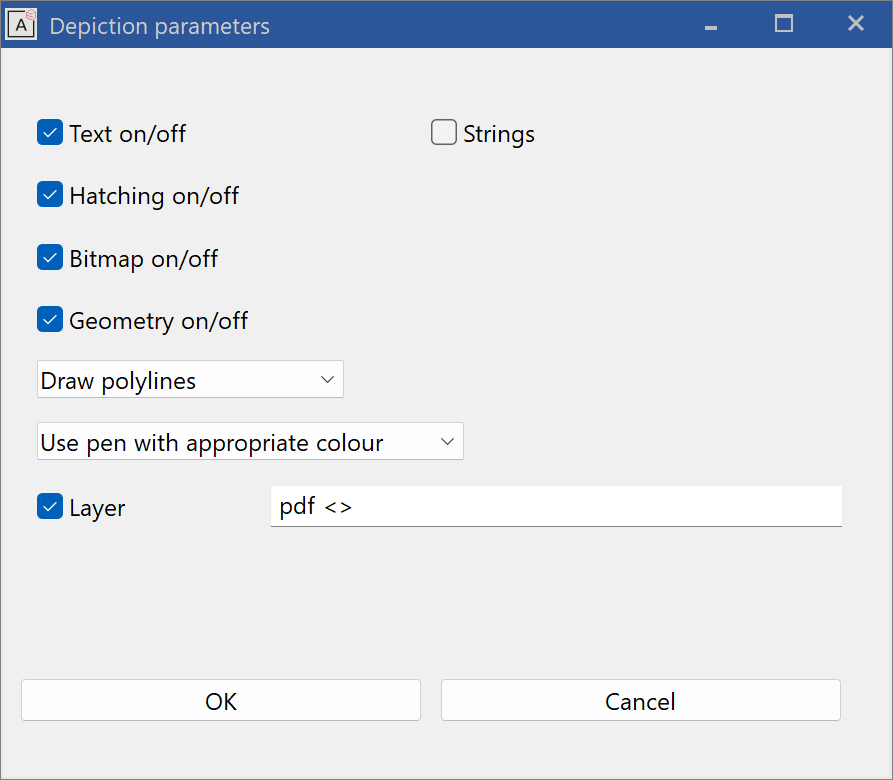 imaging-parameter-menu