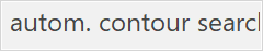 automatic-contour-search