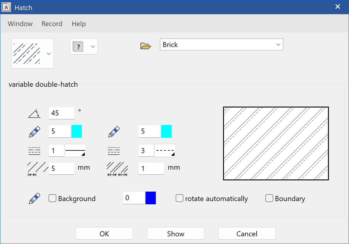 variable-double-hatch-parameters