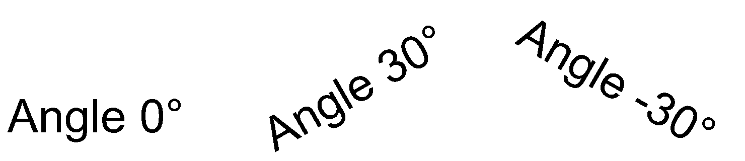 text-angle