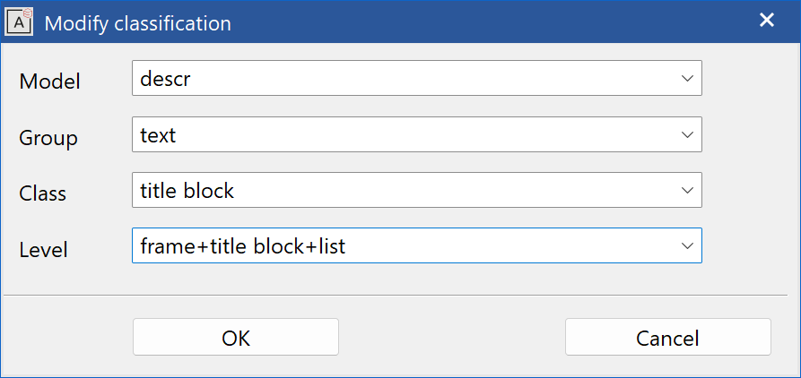 modify-classification