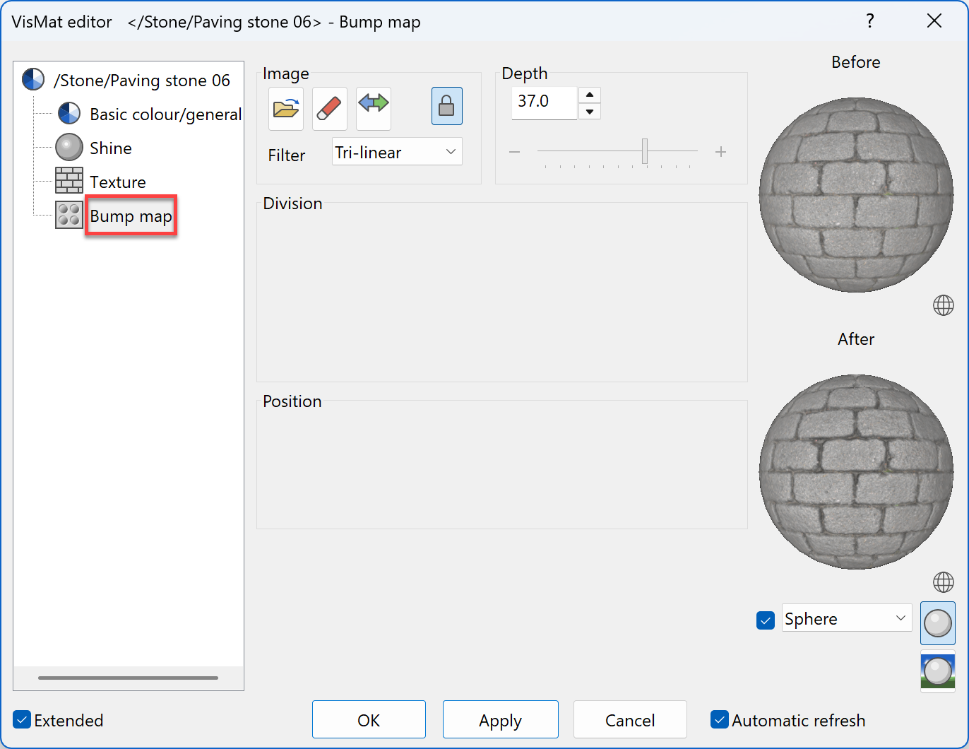 bump-map-parameter-menu