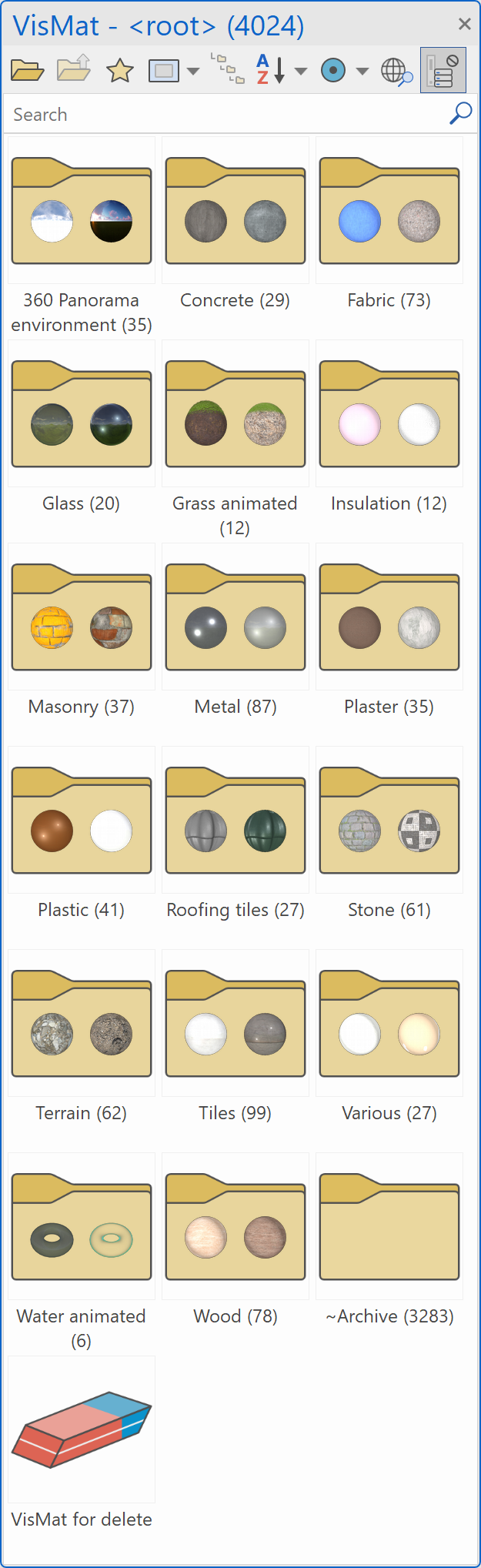 material-folders