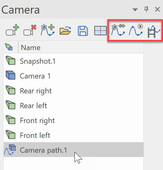 camera-path-selection