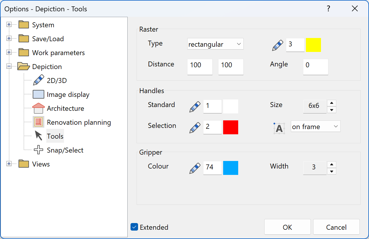 depiction-tools-menu