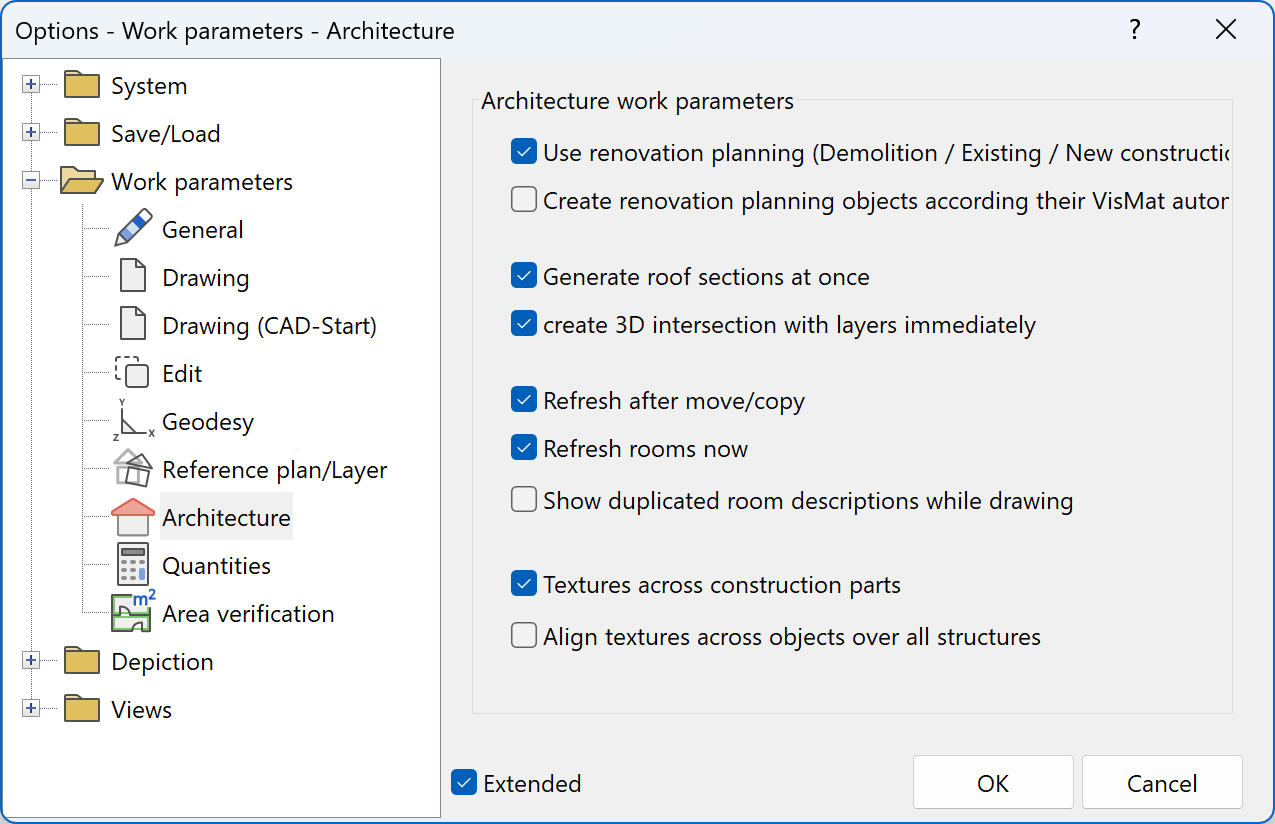 work-parameters-architecture-menu