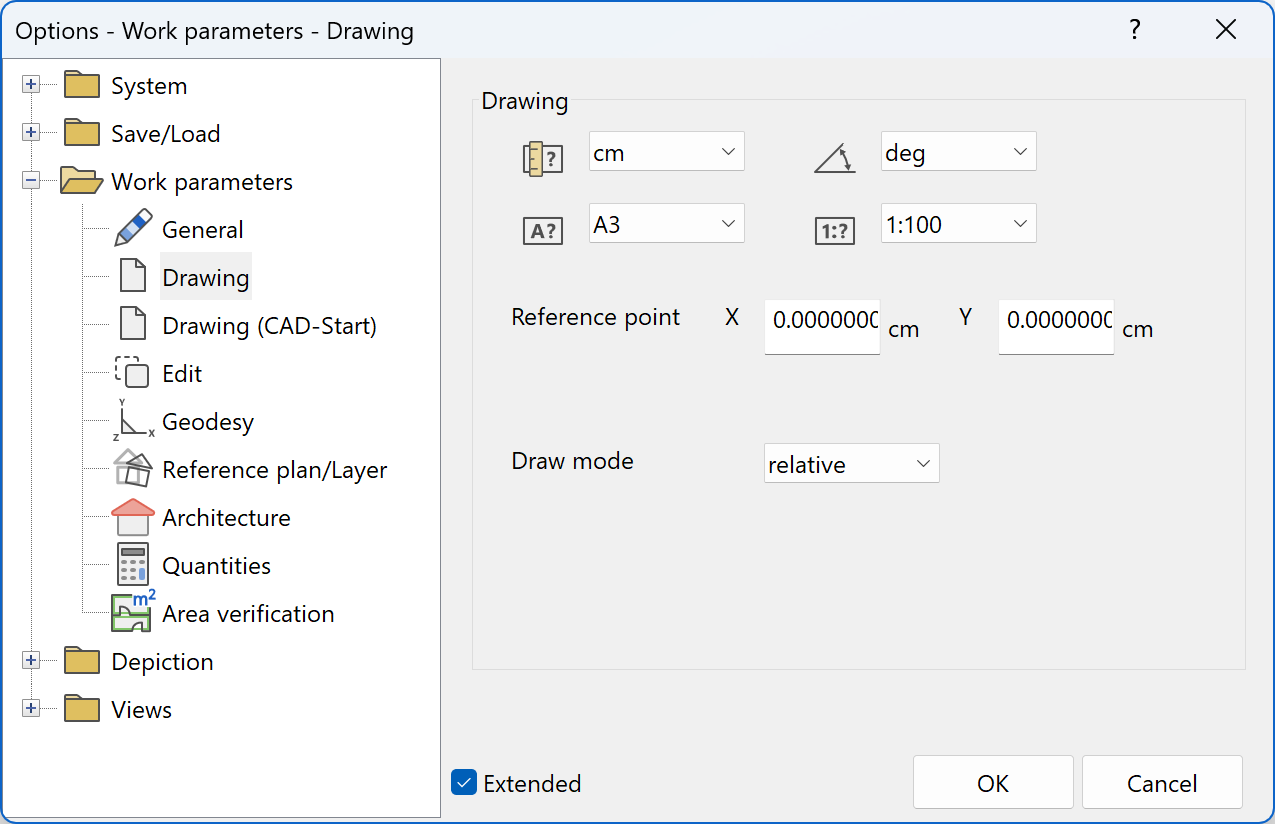 work-parameters-drawing-menu