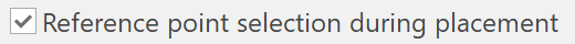 reference-point-selection-during-placement-checkmark