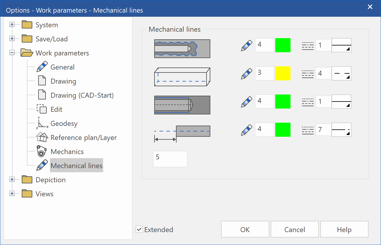 work-parameters-mechanics-lines-menu