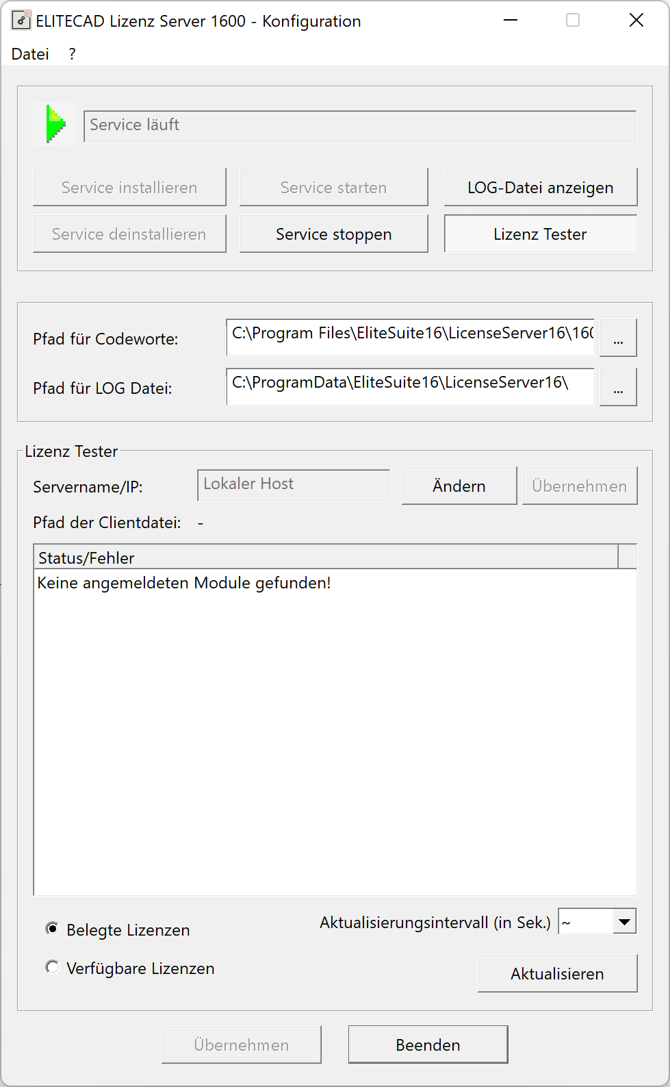 license-server-menu