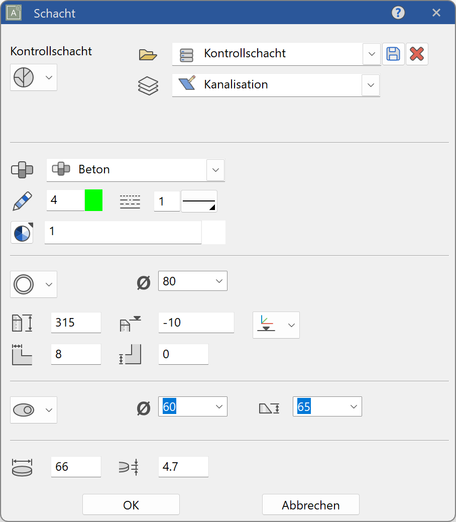 chamber-parameter-menu