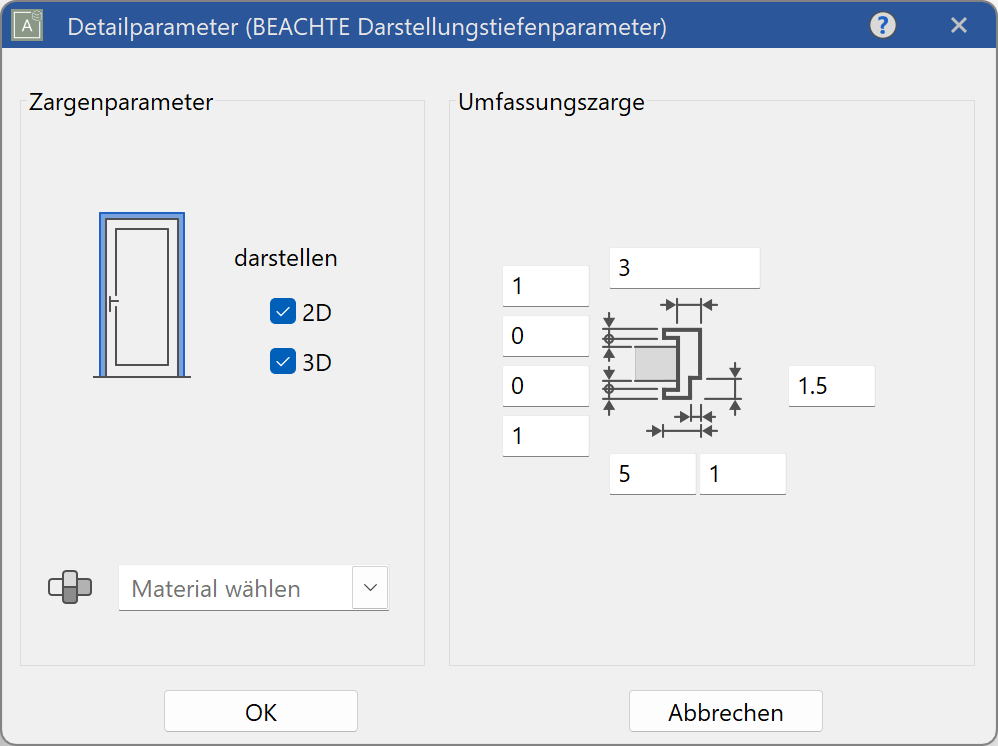 door-jamb-parameter-menu