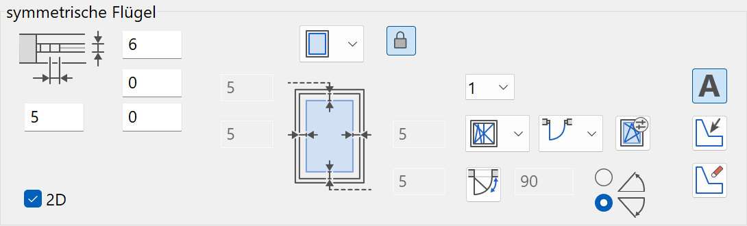 symmetric-casement