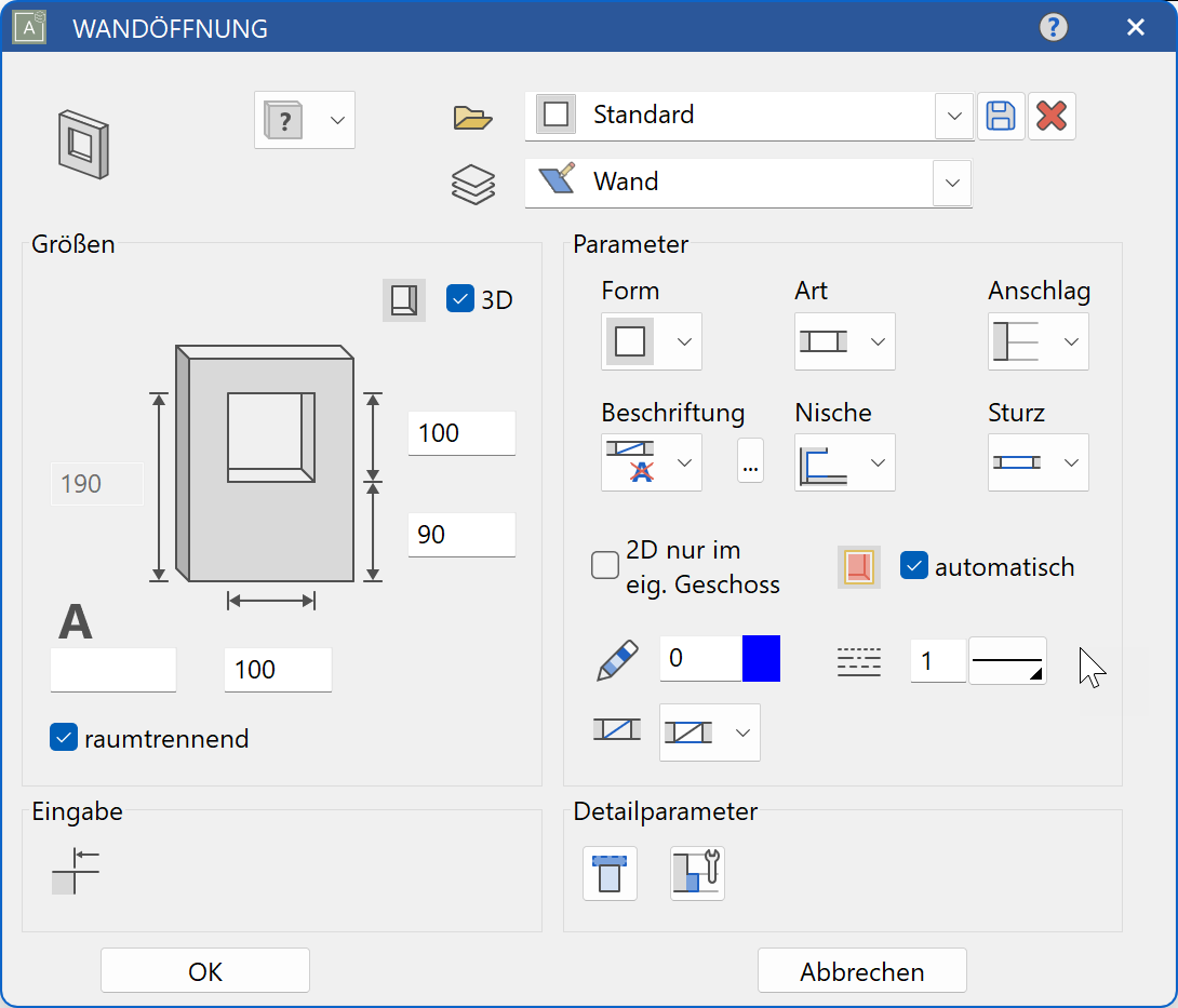 wall-opening-parameter-menu