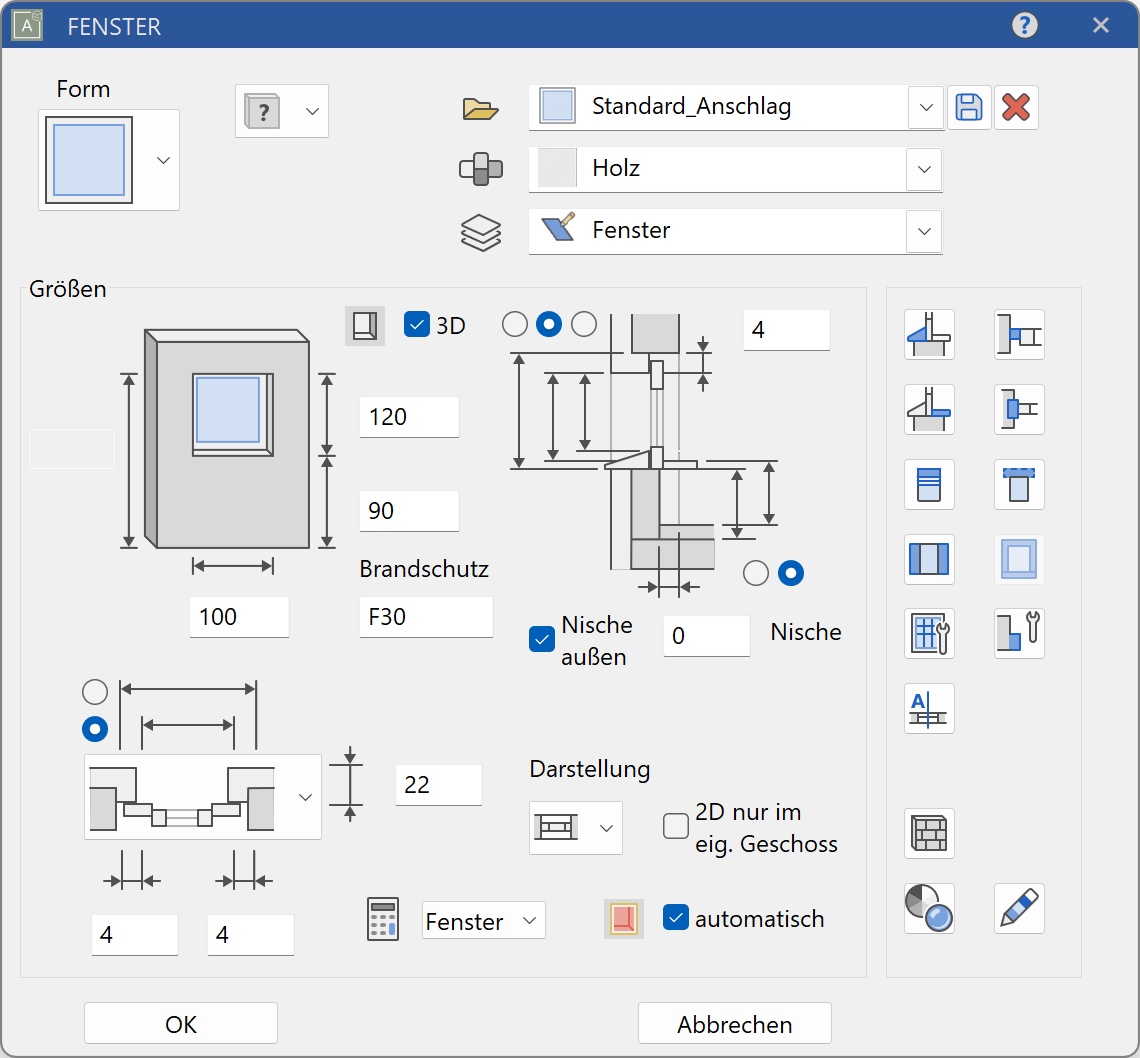 window-parameter-menu