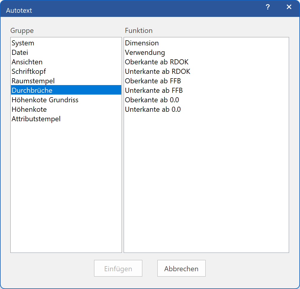floor-opening-autotext-options