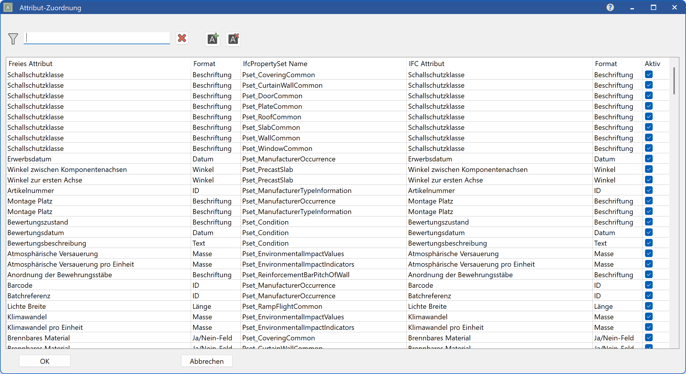 attribute-mapping-table