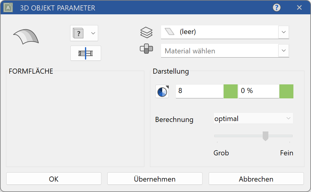 3d-object-parameter-menu-form-surface