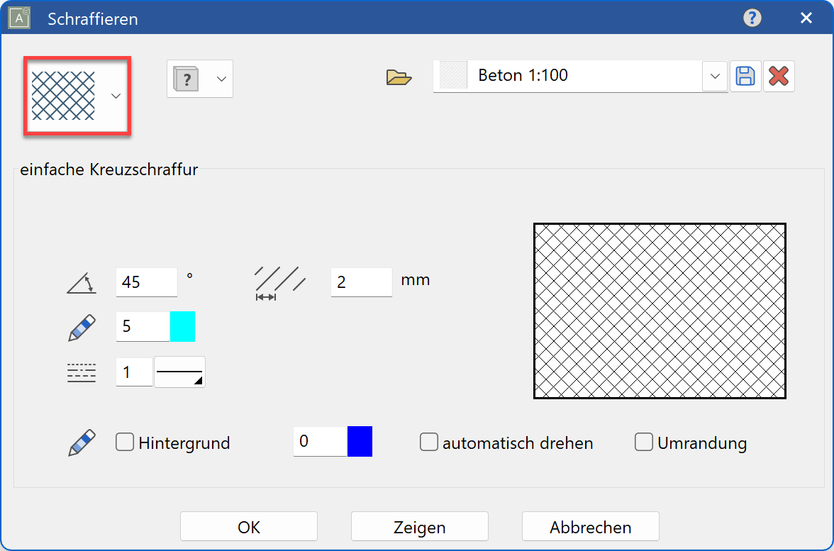 simple-cross-hatch-parameters