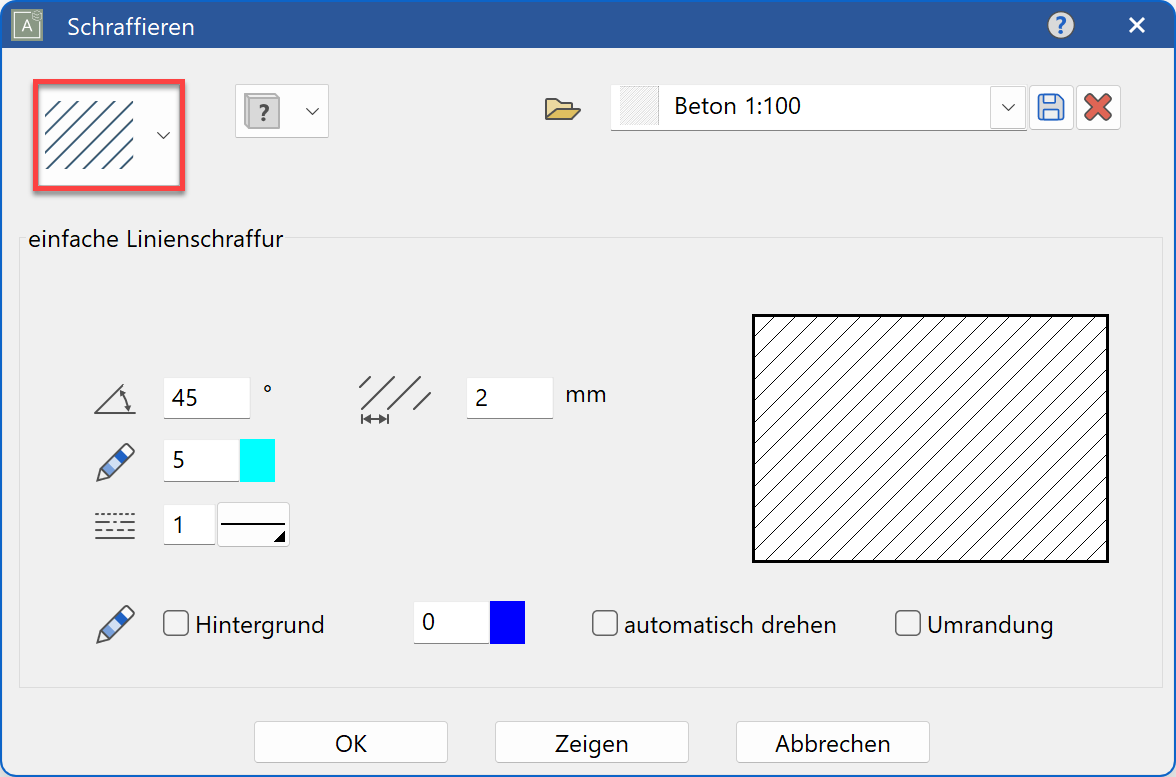 simple-line-hatch-parameters