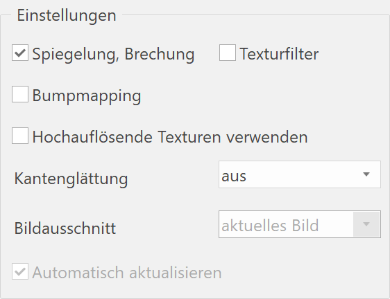 rendering-parameter-settings