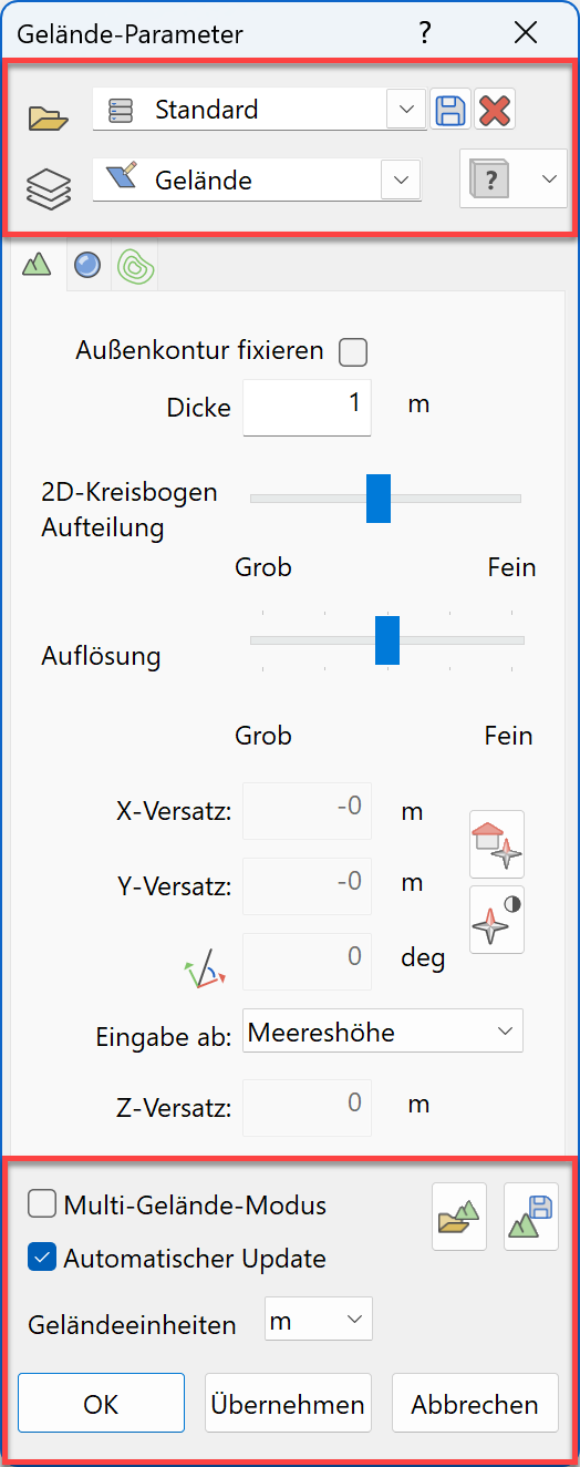 terrain-general-parameters