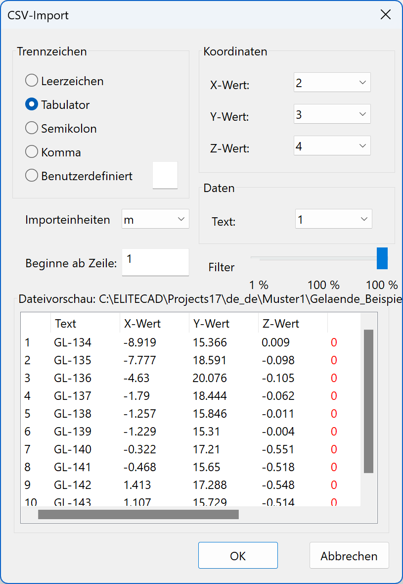 acsii-import-parameters