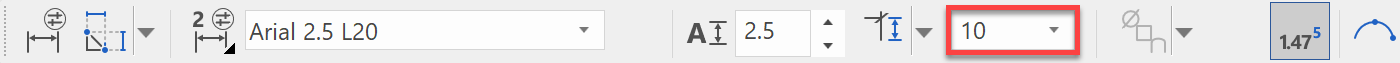 016projection-auxiliary-line-length