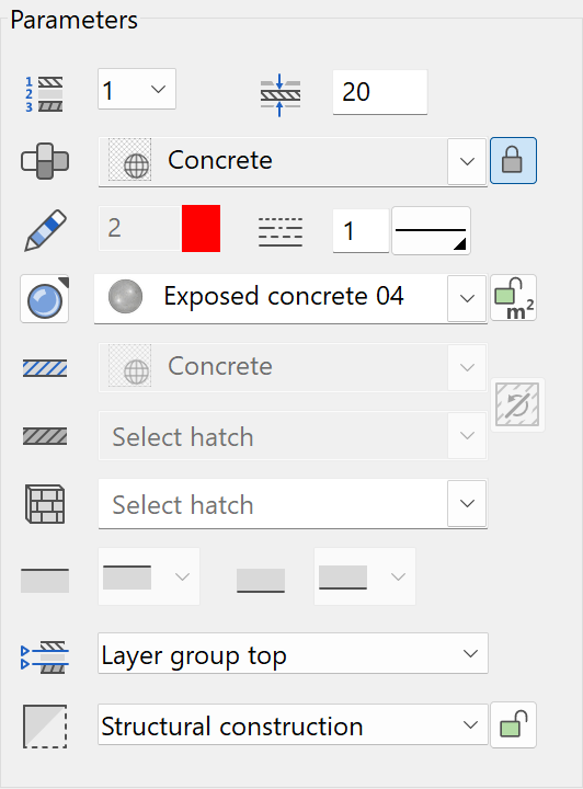 slab-parameter-paramater