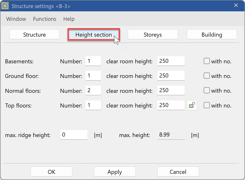 height-section-settings