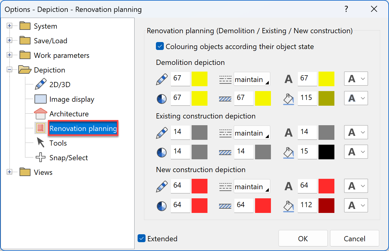 graphical-depiction-menu