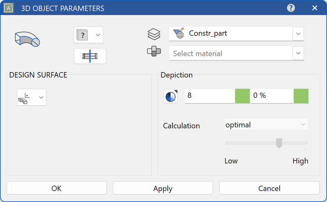 3d-object-parameter-menu-design-surface