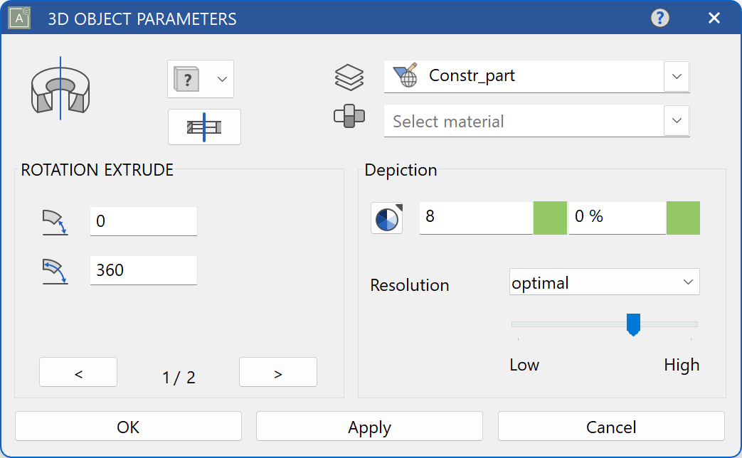 3d-object-parameter-menu-rotation-extrude