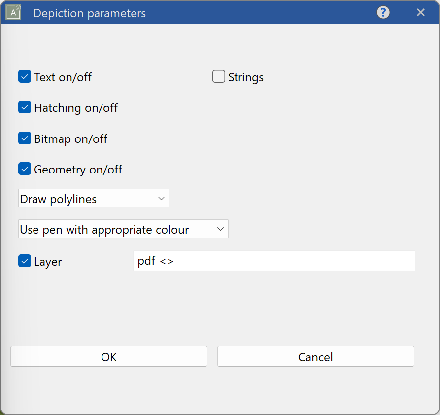 imaging-parameter-menu