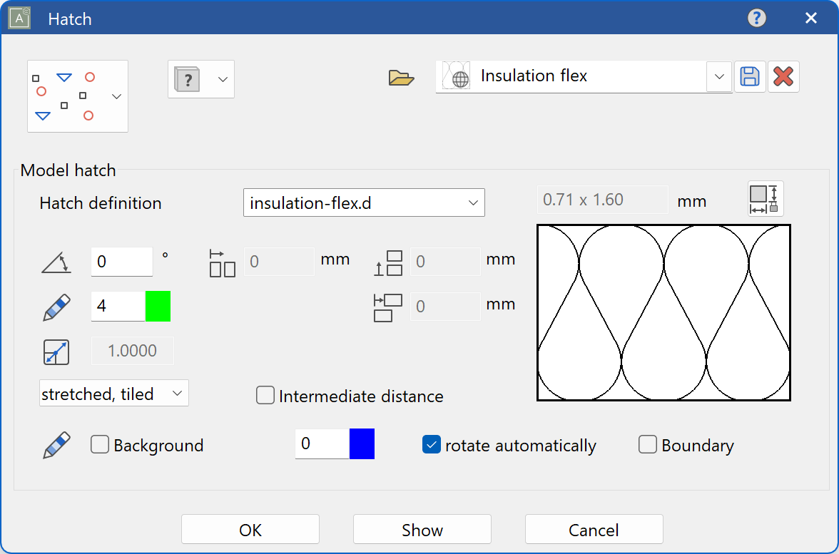 model-hatch-parameters