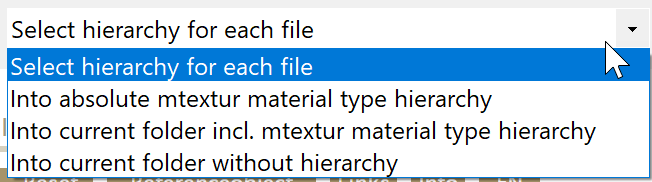 mtextur-hierarchy-selection