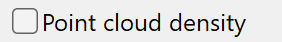 point-cloud-density-checkmark