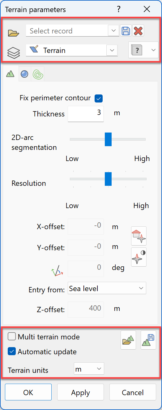 terrain-general-parameters