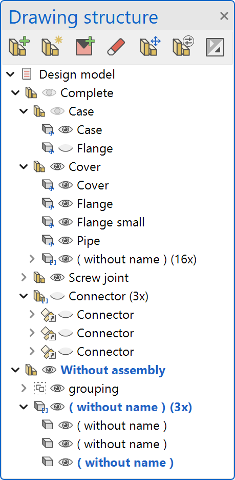 visibility-without-filter