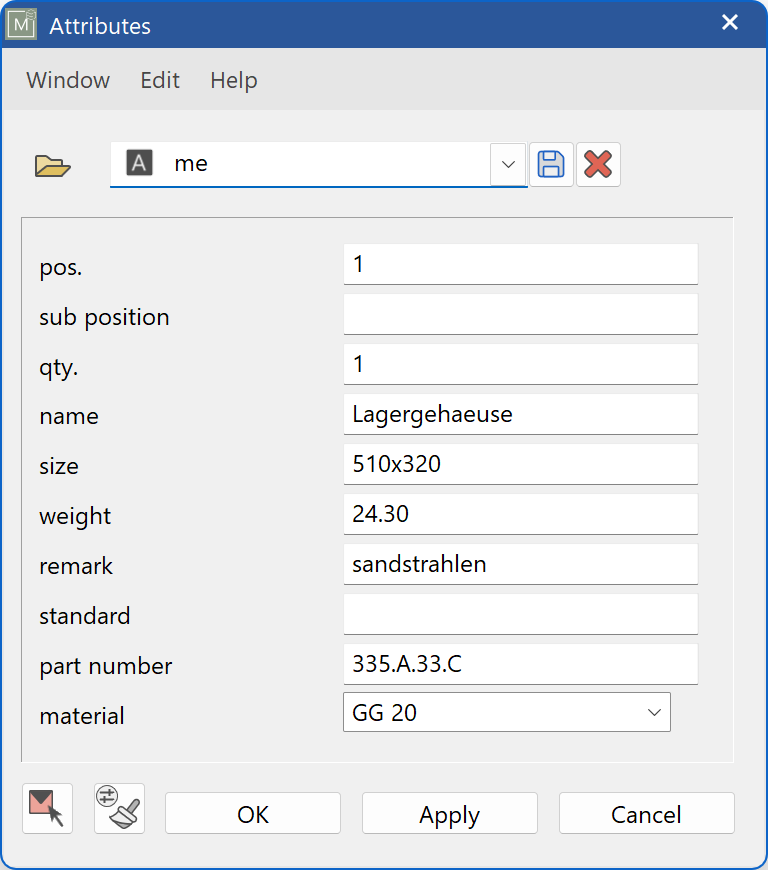 attributes-dialogue-window