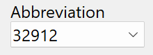 abbreviation-input