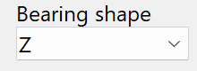 bearing-shape-input