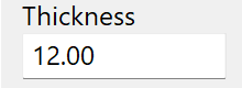 thickness-input