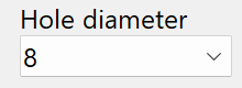 hole-diameter-input