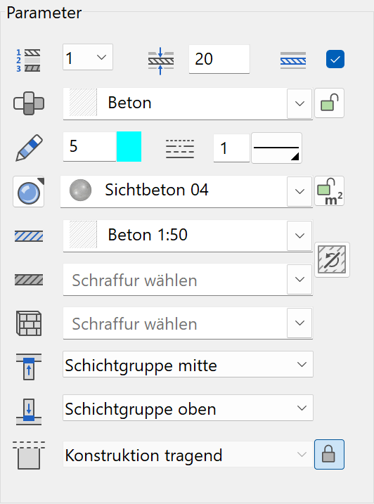 active-wall-parameter