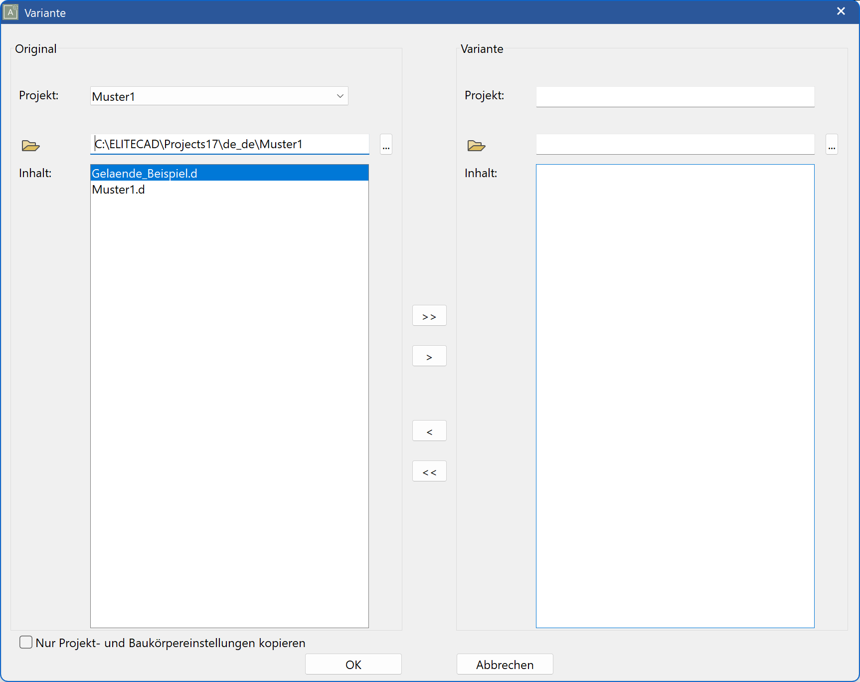 project-variant-menu