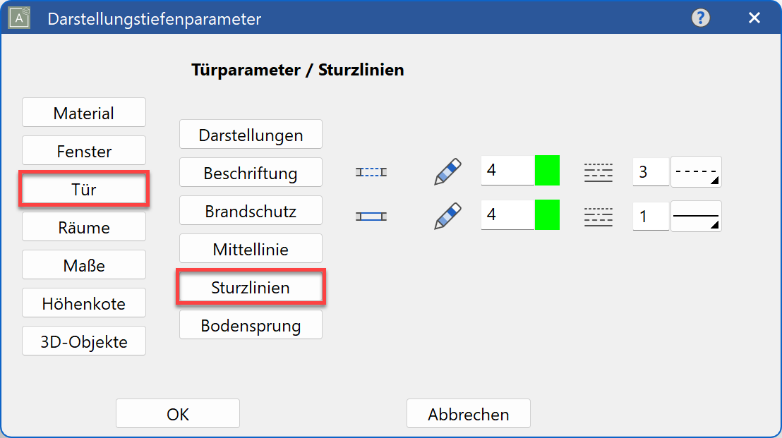 rep-level-parameter-door-lintel-lines