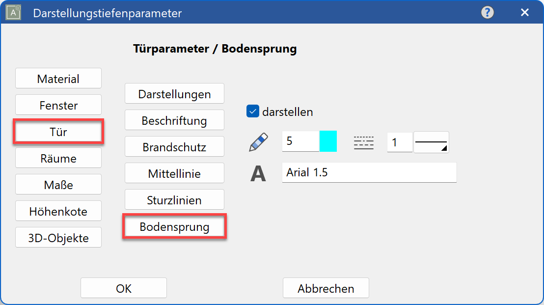 rep-level-parameter-door-split-level-line